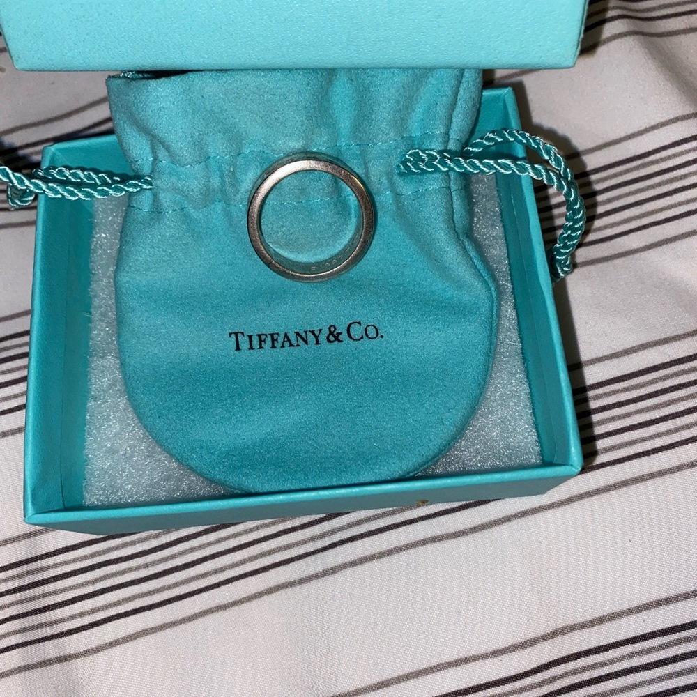 Tiffany & Co. 925 1997 silver ring size 7 7.5 8